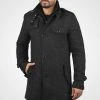 INDICODE JEANS IDBRANDAN - Manteau Court - Black