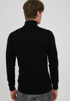 INDICODE JEANS IDBANJAMON - Pullover - Black -INDICODE Boutique b541bfbb4b3343e892c117dee2617860
