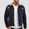 INDICODE JEANS BEARD - Veste En Jean - Black