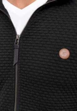 INDICODE JEANS BERMIE - Sweat à Capuche Zippé - Black 11 INDICODE JEANS BERMIE - Sweat à Capuche Zippé - Black -INDICODE Boutique b571643bd8c84dc5931fb4247ff567ff