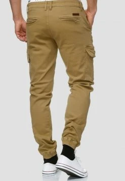 INDICODE JEANS AUGUST - Pantalon Cargo - Camel -INDICODE Boutique b6af734755a04c569bfdaa7ae0319b8c