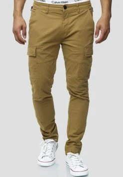 INDICODE JEANS Pantalon Cargo - Camel