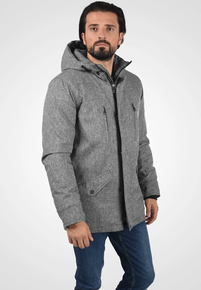 INDICODE JEANS IDSCIPIO - Veste D'hiver - Light Grey Mix 1 INDICODE JEANS IDSCIPIO - Veste D'hiver - Light Grey Mix