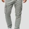 INDICODE JEANS BROADWICK - Pantalon Cargo - Gray