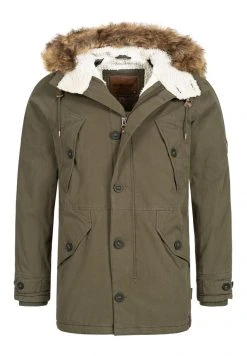 INDICODE JEANS Veste D'hiver - Dark Green -INDICODE Boutique b8eaa2a97ed54f668ea8b0682edbea88