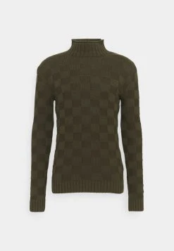 INDICODE JEANS CURTIS - Pullover - Army -INDICODE Boutique b925fe8b36f244079355ab36ef5a6779