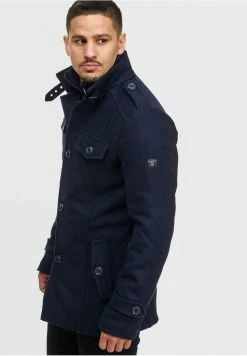 INDICODE JEANS BRANDAN - Manteau Court - Dark Blue -INDICODE Boutique b93f021519b8439e8e91804ecab24fa4