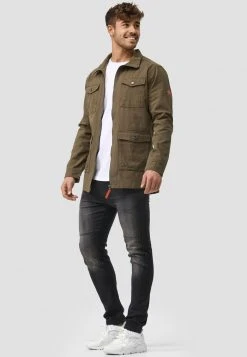 INDICODE JEANS SIMEON - Blouson - Army -INDICODE Boutique b94a2961d0714c2996331447b7ae23b0