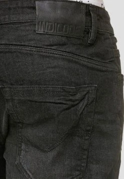 INDICODE JEANS CUBA - Short En Jean - Black -INDICODE Boutique b9a29e80f97a44a5a721d3aa55a11498