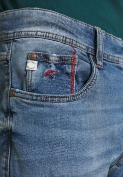 INDICODE JEANS EDWARDS - Jean Slim - Rub Bleach -INDICODE Boutique baf47e6cb2c24662a933639bba42efa4