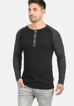 INDICODE JEANS IDWINSTON - T-shirt à Manches Longues - Metallic Black