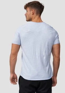 INDICODE JEANS WILBUR - T-shirt Imprimé - Light Blue -INDICODE Boutique bd315ae265414b9591ac56af37106923