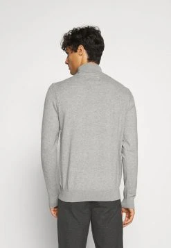 INDICODE JEANS BURNS - Pullover - Mottled Light Grey -INDICODE Boutique bd94eab3a5a04d8b8c372eba27640c65