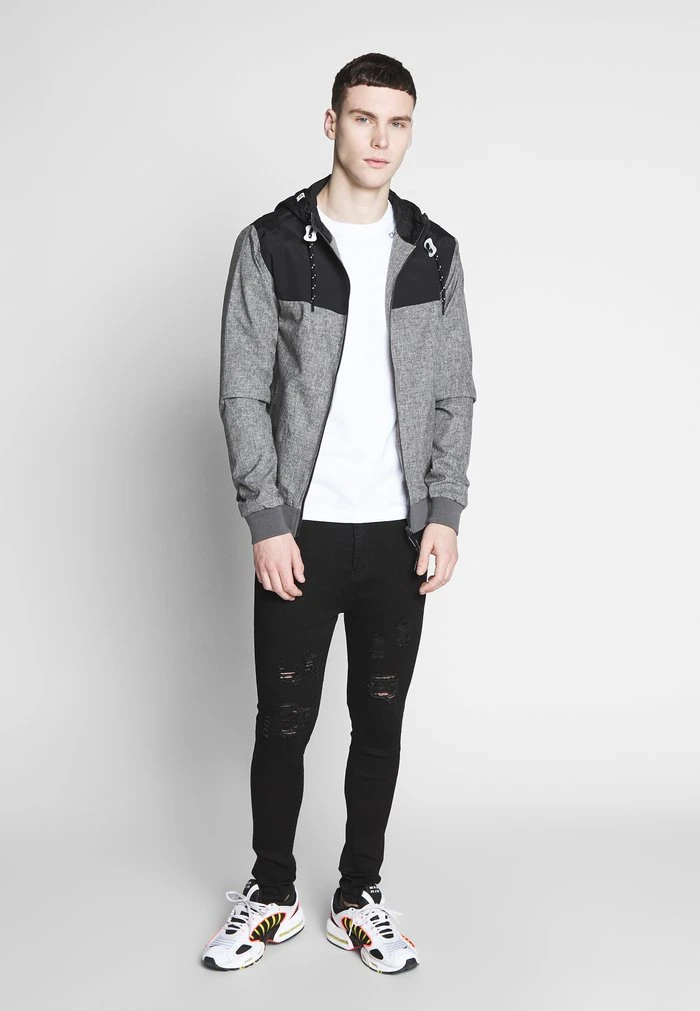 INDICODE JEANS BRUSHWOOD - Veste Légère - Black 2 INDICODE JEANS BRUSHWOOD - Veste Légère - Black – Image 2