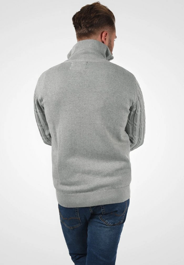 INDICODE JEANS IDPAULO - Pullover - Grey Mix 3 INDICODE JEANS IDPAULO - Pullover - Grey Mix – Image 3