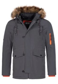 INDICODE JEANS LEICESTER - Veste D'hiver - Grey -INDICODE Boutique bed6895262d8438ea2953d79c4aba877