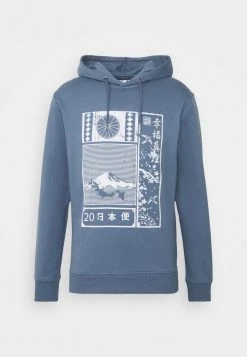 INDICODE JEANS WELLS - Sweatshirt - Blue -INDICODE Boutique bf02c0a9c83f414e88f2a6c3ba5c375d