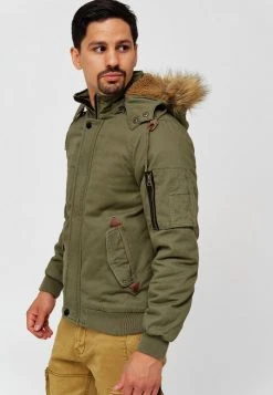 INDICODE JEANS Veste D'hiver - Army -INDICODE Boutique bf28b146103d48568966296cf85d6301