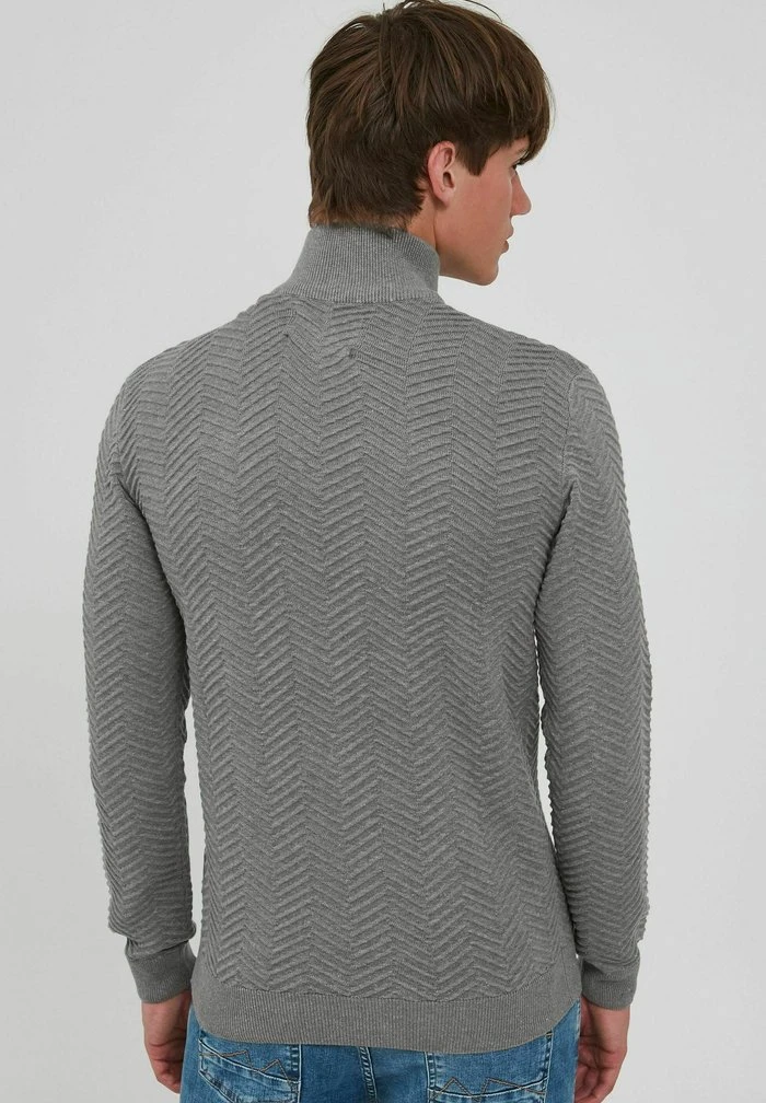 INDICODE JEANS IDBANJAMON - Pullover - Grey Mix 3 INDICODE JEANS IDBANJAMON - Pullover - Grey Mix â Image 3