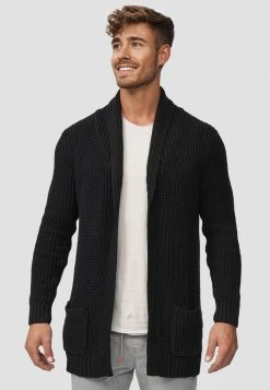 INDICODE JEANS ANAHEIM - Gilet - Black