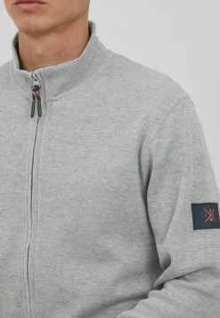 INDICODE JEANS IDARCELIO - Gilet - Light Grey Mix -INDICODE Boutique c0d85bc2e26a42b1ac97071291f6ac90