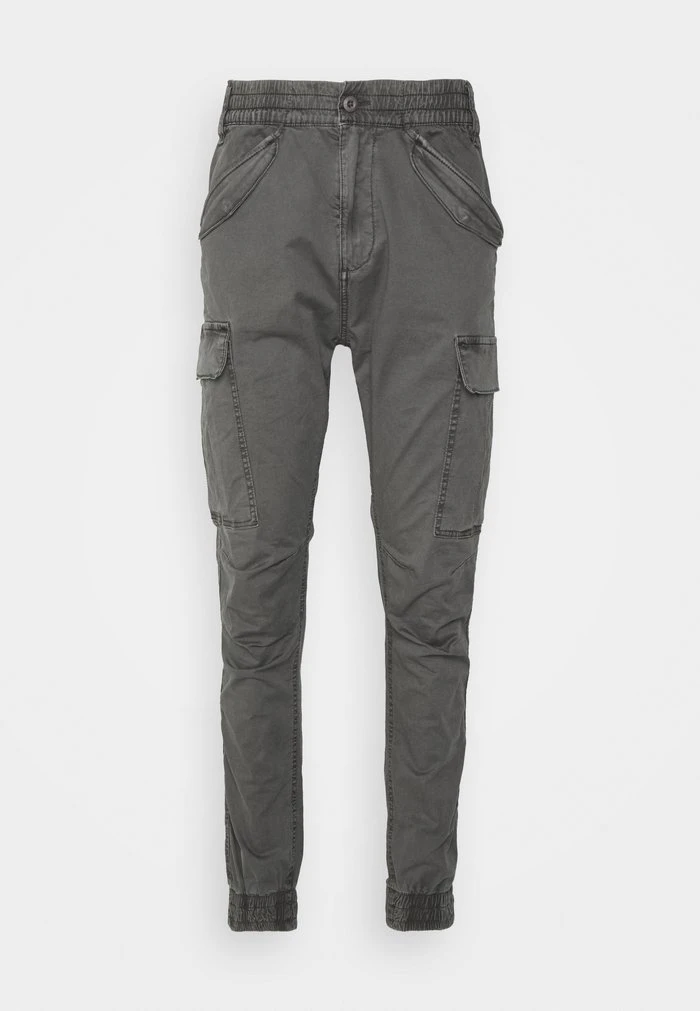 INDICODE JEANS VILLANUVA - Pantalon Cargo - Raven 1 INDICODE JEANS VILLANUVA - Pantalon Cargo - Raven
