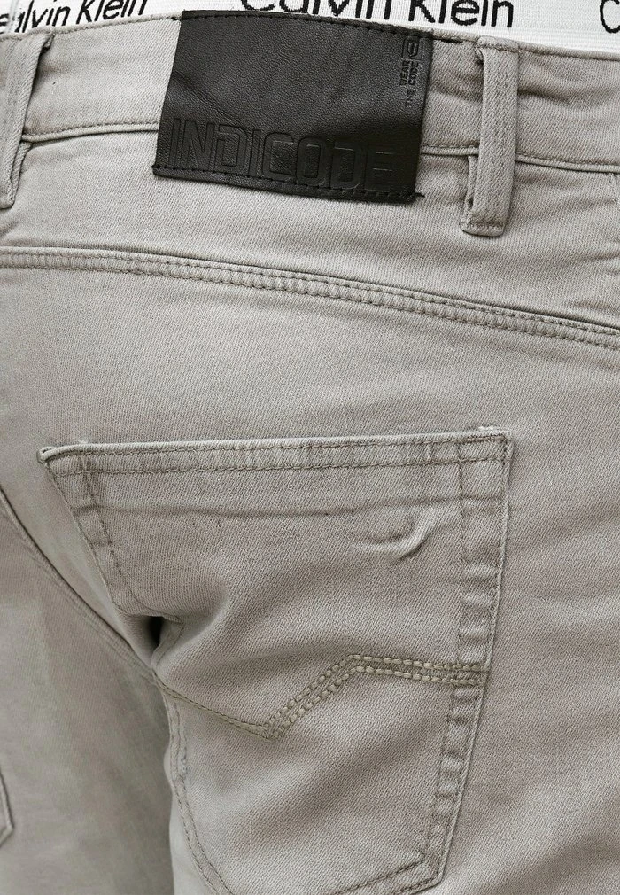 INDICODE JEANS CUBA CADEN - Short En Jean - Grau 4 INDICODE JEANS CUBA CADEN - Short En Jean - Grau – Image 4