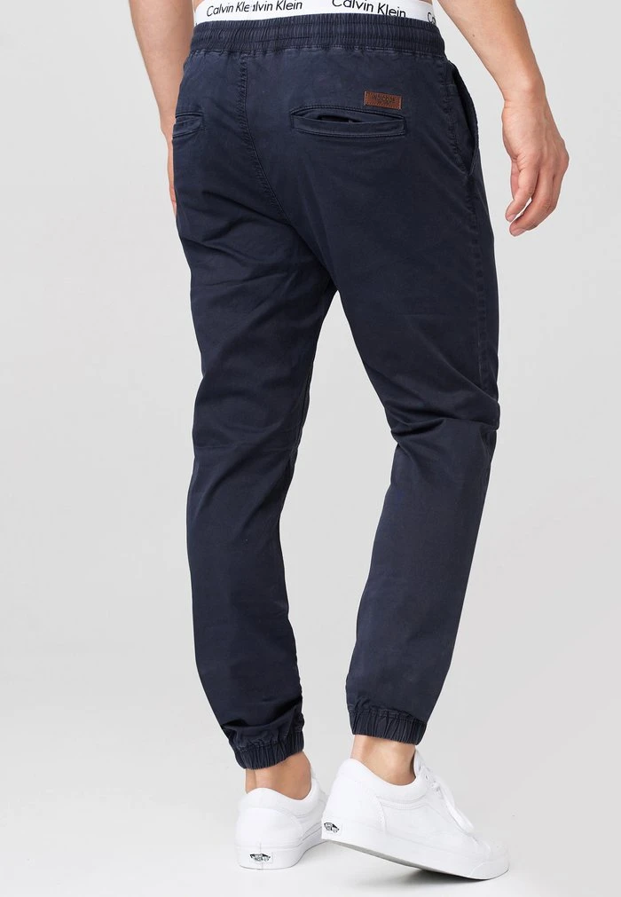 INDICODE JEANS FIELDS - Pantalon Classique - Navy 3 INDICODE JEANS FIELDS - Pantalon Classique - Navy – Image 3