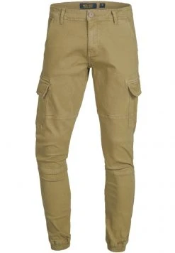 INDICODE JEANS AUGUST - Pantalon Cargo - Camel -INDICODE Boutique c1a845b4002b430f9a0380466410d6c9