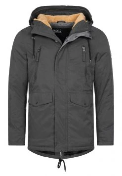 INDICODE JEANS Parka - Gray -INDICODE Boutique c2a3f8ffe86d416692a0518d5cf64bfe