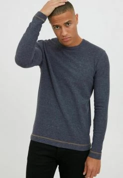 INDICODE JEANS IDAMBROSIUS - T-shirt à Manches Longues - Navy Mix