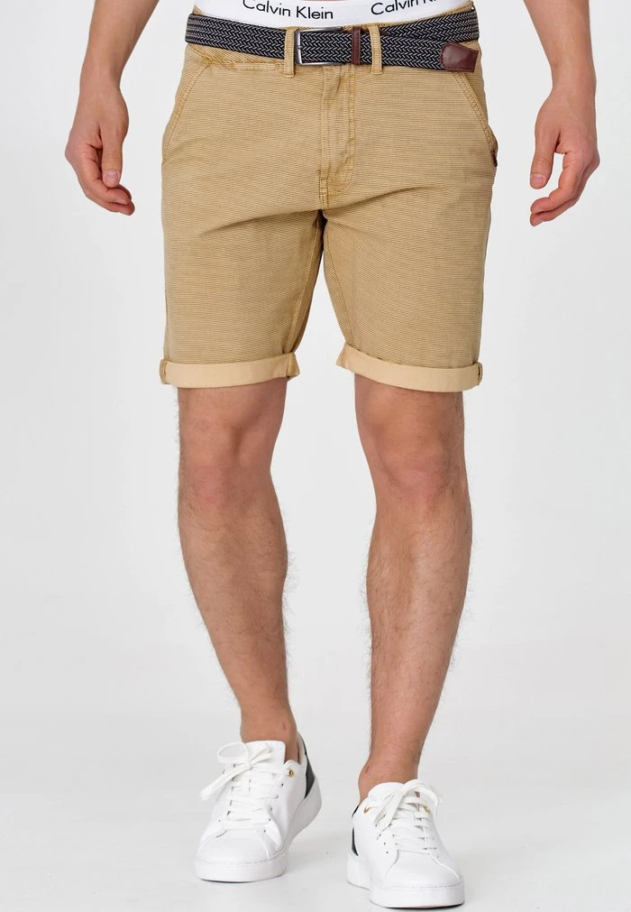 INDICODE JEANS CAEDMON - Short - Mojave 1 INDICODE JEANS CAEDMON - Short - Mojave