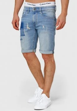 INDICODE JEANS ROBERTS - Short En Jean - Blue Wash -INDICODE Boutique c38b44eb41cd4235902eb5bdb8220f0e