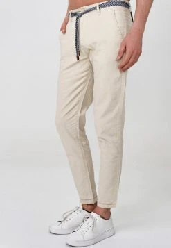 INDICODE JEANS BRYNE - Chino - Fog