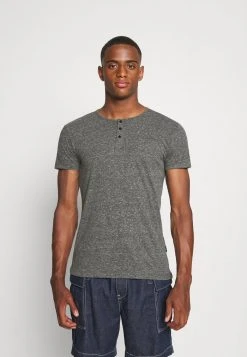 INDICODE JEANS ESTEPONA - T-shirt Basique - Black