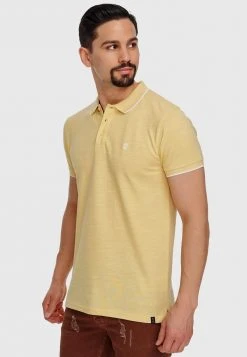 INDICODE JEANS Polo - Pale Banana -INDICODE Boutique c471331ed6a54d7dbcc7884773000ef0