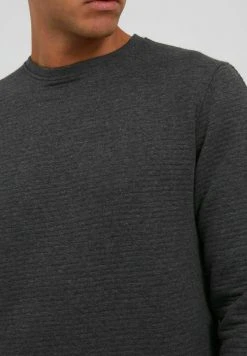 INDICODE JEANS IDBRONN - Sweatshirt - Charcoal Mix -INDICODE Boutique c557129a5e0840999e9a68f5239ba1bf