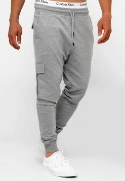 INDICODE JEANS BENDNER - Pantalon Cargo - Grey Mix -INDICODE Boutique c57c0236d78f4af4be9aa126d9aef7e0