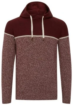 INDICODE JEANS IDLYNDE - Sweat à Capuche - Bordeaux -INDICODE Boutique c5b7eb0384e945ddbac681fcc07d7edf
