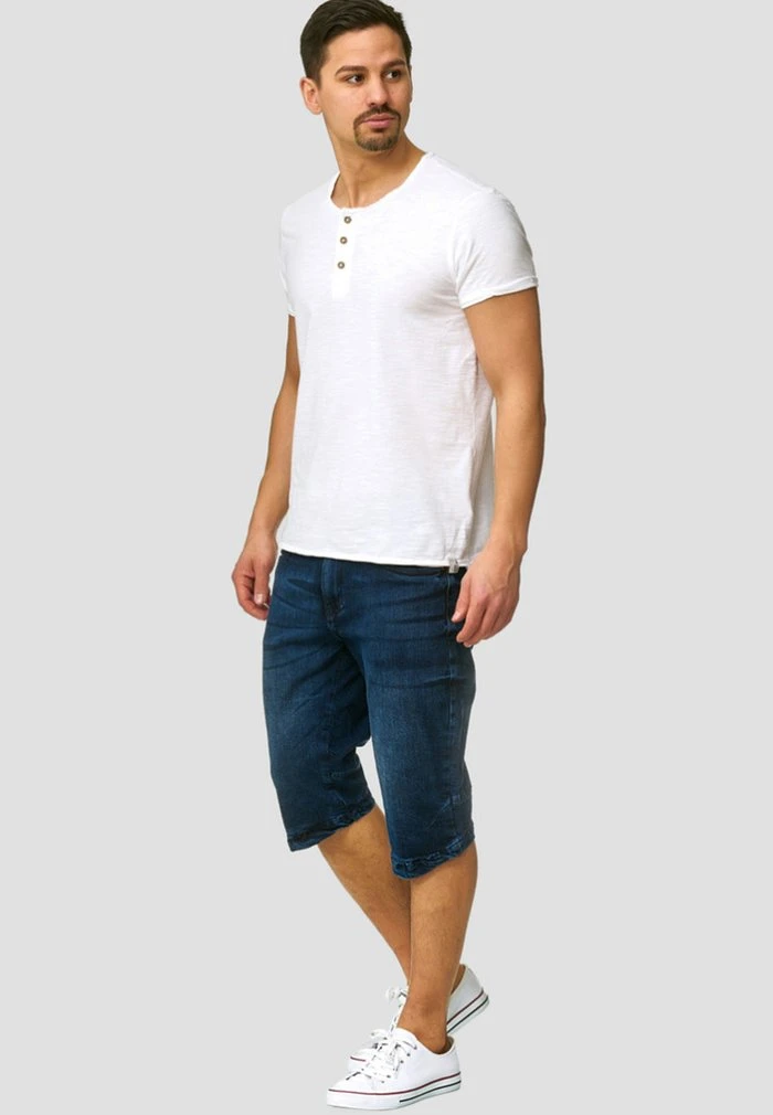 INDICODE JEANS Short En Jean - Blue Denim 2 INDICODE JEANS Short En Jean - Blue Denim – Image 2
