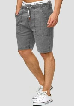 INDICODE JEANS Short - Grey