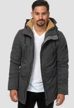 Promos INDICODE JEANS Boutique 39 INDICODE JEANS Parka - Gray