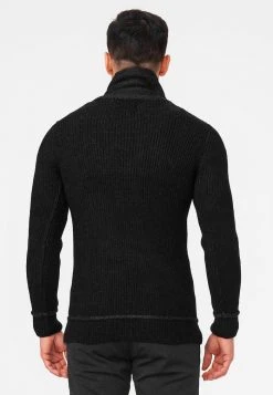 INDICODE JEANS DANE - Pullover - Black -INDICODE Boutique c86eb9c050954f659bbf83b8e8c5a426