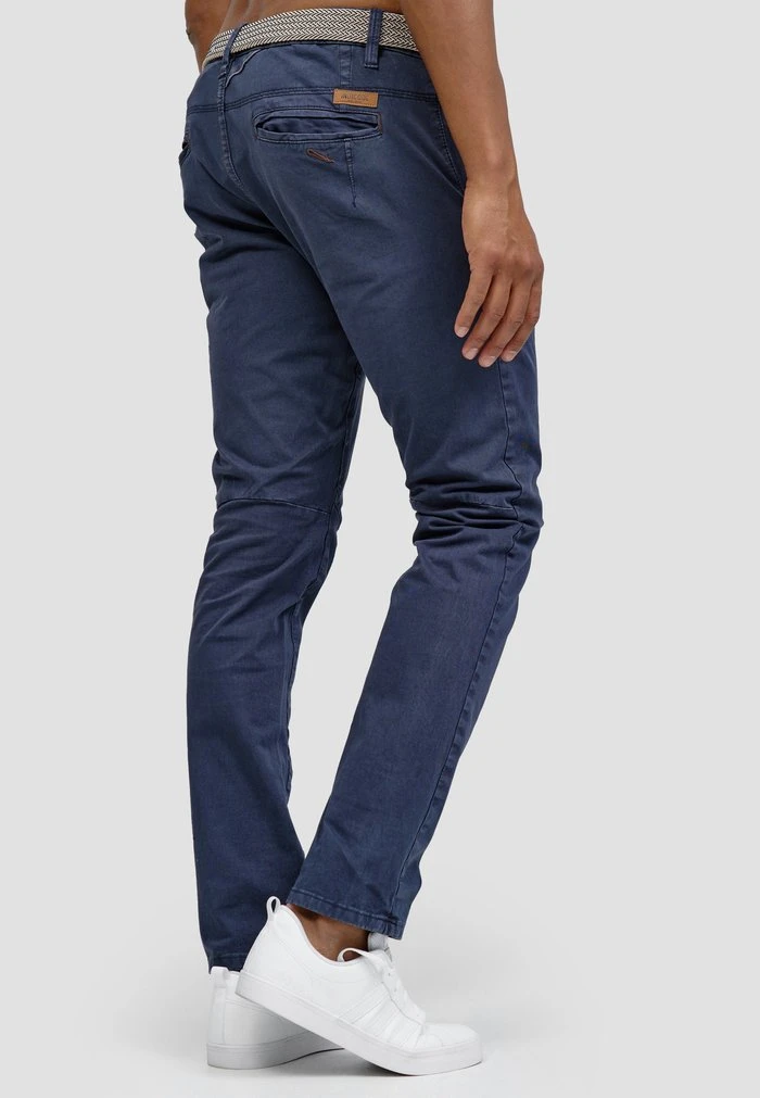 INDICODE JEANS Chino - Navy 3 INDICODE JEANS Chino - Navy â Image 3