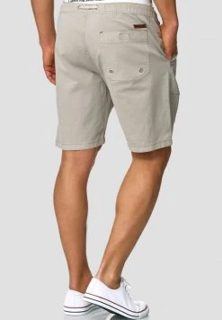 INDICODE JEANS Short - Mottled Light Grey -INDICODE Boutique c8c21f92dbe143e4a4ae6d0e37439075