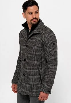 INDICODE JEANS MÄNTEL BRITTANY - Veste Mi-saison - Raven -INDICODE Boutique c8c70ed57ca24e8587beaac9b168b5f5