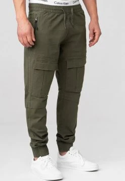 INDICODE JEANS DENNIS - Pantalon Cargo - Army -INDICODE Boutique c986736031244d1c99fae1ad9697f80a