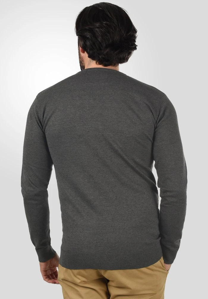 INDICODE JEANS IDERNESTO - Pullover - Charcoal Mix 3 INDICODE JEANS IDERNESTO - Pullover - Charcoal Mix – Image 3