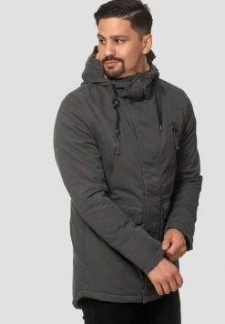 INDICODE JEANS Parka - Gray -INDICODE Boutique cbe8913af01f4ce4a62621b57fadf2f3