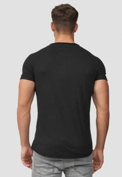 INDICODE JEANS WILBUR - T-shirt Imprimé - Schwarz -INDICODE Boutique cc2df45e0d8e4476bbfef8bb1d54c1c1